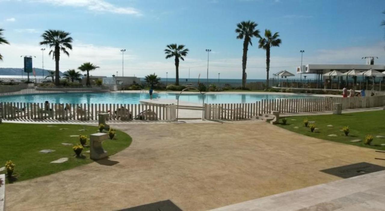 Departamento Con Y Vista Al Mar - Condominio Jardin Del Mar Apartamento *